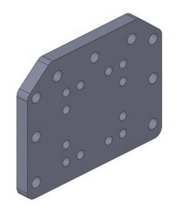 Adapter for Lemken to 160x160 M20 from Scharmüller