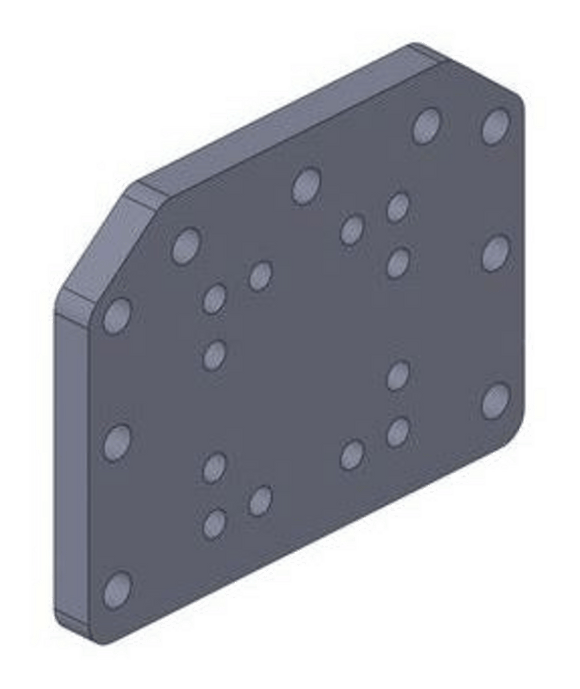 Adapter for Lemken to 160x160 M20 from Scharmüller