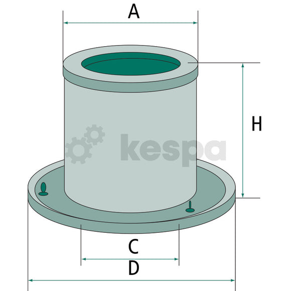 Air filter - secondary C1342KIT