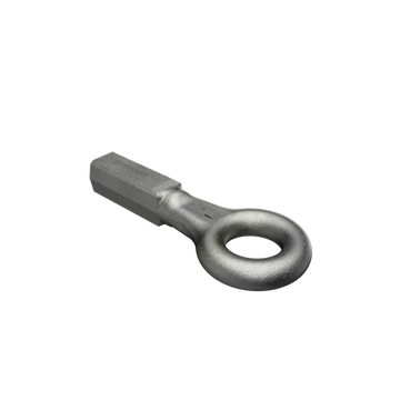 Weldable towing eye 76mm from VBG DBE 132