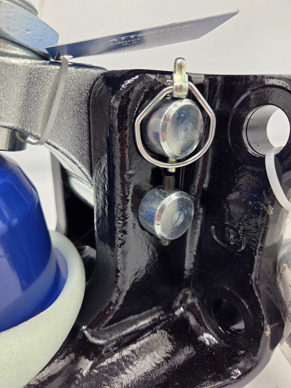 Ball angle K80 with flange 160x100 M20 4ton from Scharmüller fits Volvo wheeled excavators, among others.