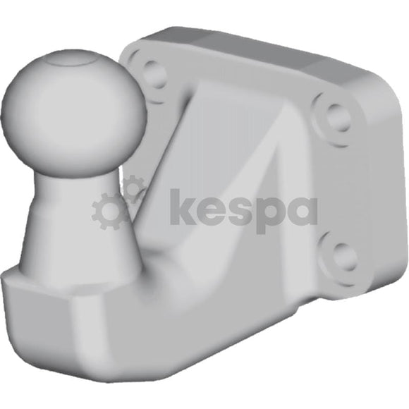 50mm kula med fläns 83x56 M10 från Rockinger  av  Kespa AB K50-drag 7372