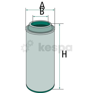 Luftfilter - primärt  av  Kespa AB Luftfilter 5296