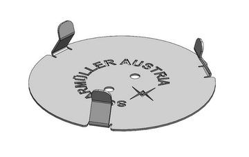 Holder for bullet protection for Scharmüller K80