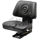 Tractor seat with mechanical suspension artificial leather without armrests-1