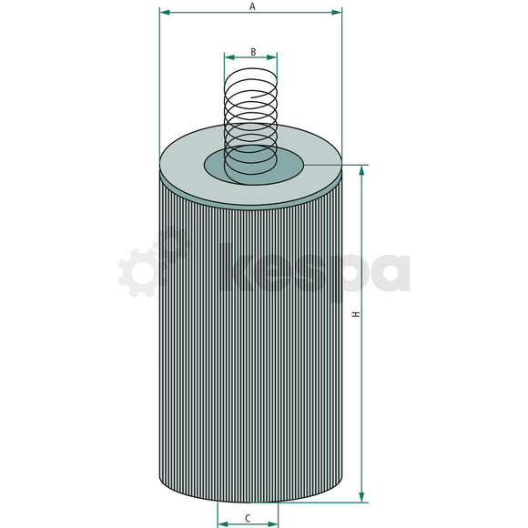 Hydraulic oil filter