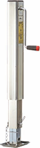 Support leg with side crank max 3270kg, galvanized with 655 mm lift. DG600/3SFW from Simol