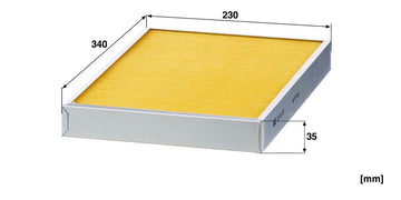 Cabin filter CUD 34 011