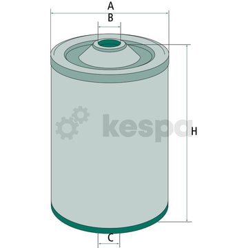 Fuel filter insert BFU900X - 0