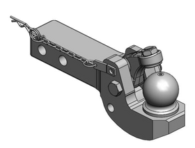 K80 pull fitting the hitch on Valtra N3, N4, T3 and T4 where the shaft is 80x60 mm and the holes are on the side. - 0
