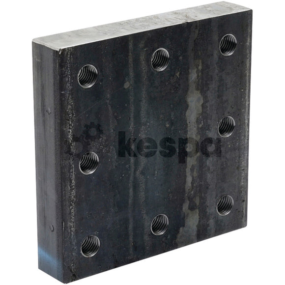 Welding plate for bolt pattern 145x145 M20