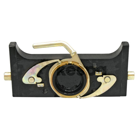 Adapter plate for mounting in ladder 330x32mm to flange 160x100 M20 from Scharmüller