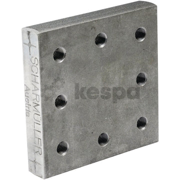Welding plate for bolt pattern 110x100 M16 from Scharmüller