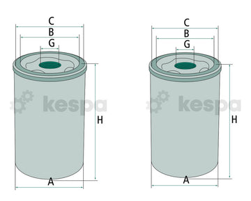 Fuel filter - kit