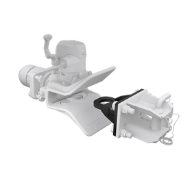 Adapter VBG till fläns 160x100  av  Kespa AB Tillbehör drag 7328
