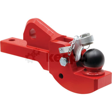 Ball hitch K80 45x70 suitable for, among others, JD 6R, 20-series and 30-series. From Scharmüller.