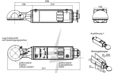 K80 ball hitch with weldable housing from Scharmüller - 0