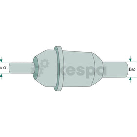 Bränslefilter 8001067  av  Kespa AB Bränslefilter 7077