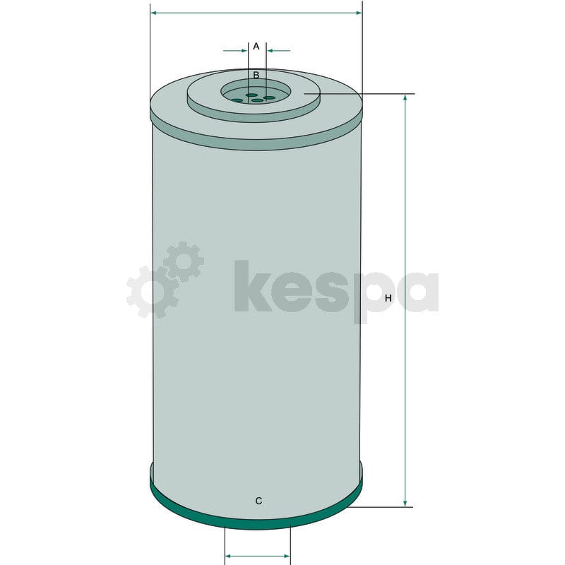 Bränslefilter P46.1  av  Kespa AB Bränslefilter 6911