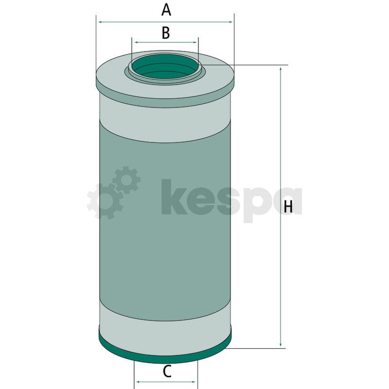 Bränslefilter P733.1X  av  Kespa AB Bränslefilter 6917