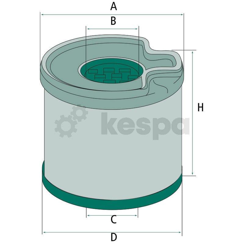 Bränslefilter PU922X  av  Kespa AB Bränslefilter 6949