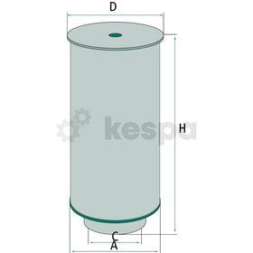 Bränslefilter PU941X  av  Kespa AB Bränslefilter 7079