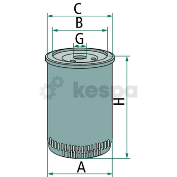Fuel filter WDK719