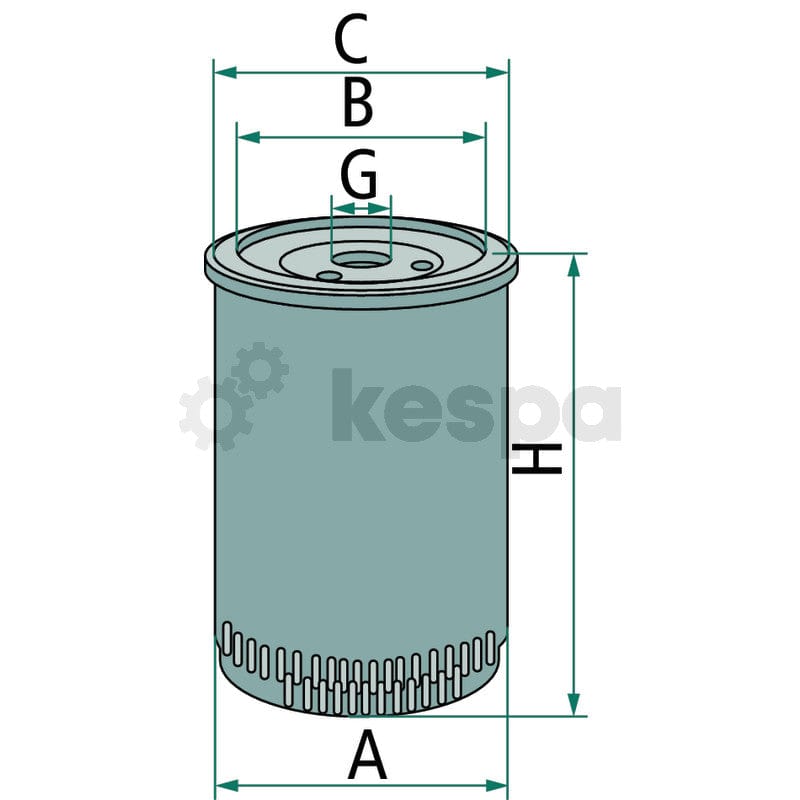 Bränslefilter WDK940.1  av  Kespa AB Bränslefilter 6957