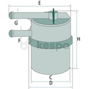 Bränslefilter WK42.7  av  Kespa AB Bränslefilter 6977