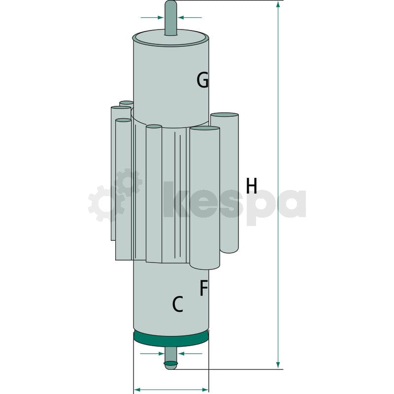 Bränslefilter WK516  av  Kespa AB Bränslefilter 6984