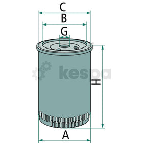 Bränslefilter WK712.3  av  Kespa AB Bränslefilter 6991