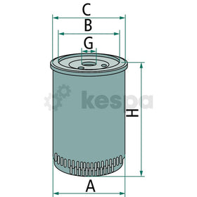 Bränslefilter WK811.86  av  Kespa AB Bränslefilter 7010