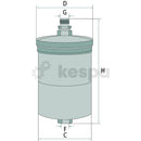 Bränslefilter WK845  av  Kespa AB Bränslefilter 7047