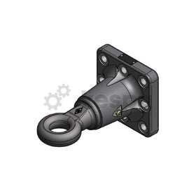 Dragögla 50 mm, hitchring roterbar med fläns 145x145 M20 från Walterscheid  av  Kespa AB Dragögla 7295