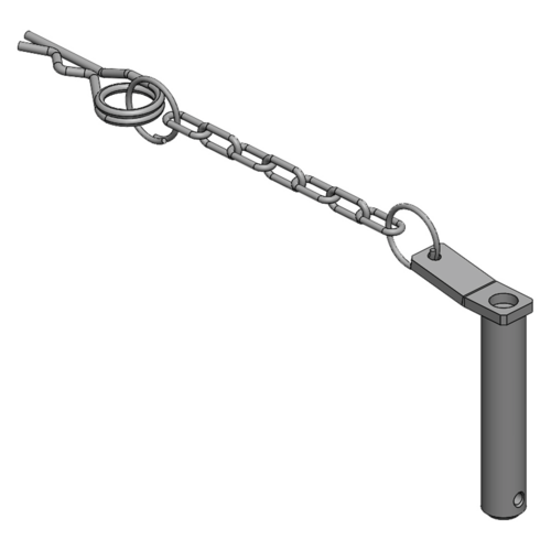 20x102mm linch pin with chain and linch pin from Scharmüller
