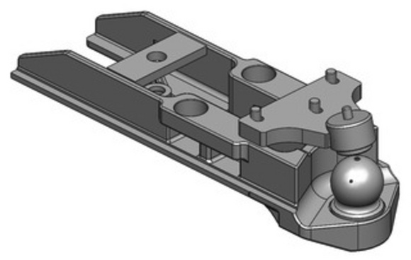 Hitch for Case IH CVT/CVX from Scharmüller