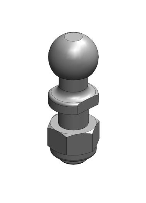50mm ball boltable with M30 bolt from Scharmüller