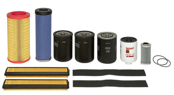 Filtersats 1200h passande NH TL90 och TL100 med mekanisk fram/back och självrengörande luftfilter  av  Kespa AB Filterset 7514