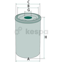 Hydraulfilter  av  Kespa AB Hydraulik- / transmissionsoljefilter 5619