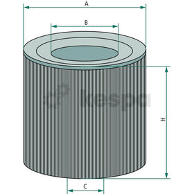 Hydraulfilter HD7004X  av  Kespa AB Hydraulfilter 5642