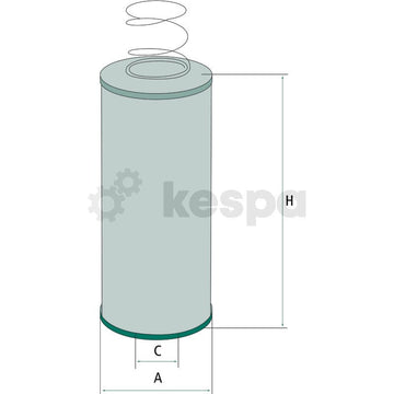 Hydraulic filter - insert