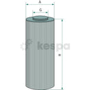 Hydraulfilter P762904  av  Kespa AB Hydraulfilter 5881