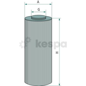 Hydraulfilter - spin on  av  Kespa AB Hydraulfilter 7235
