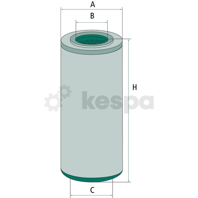 Hydraulik- / transmissionsoljefilter  av  Kespa AB Hydraulik- / transmissionsoljefilter 5190