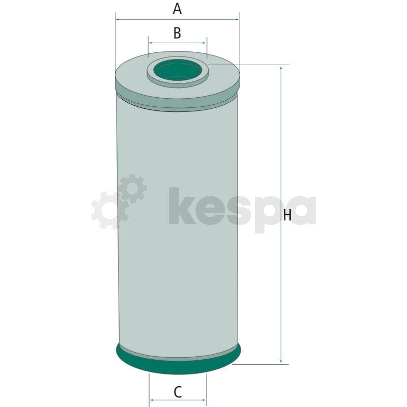 Hydraulik- / transmissionsoljefilter H613X  av  Kespa AB Hydraulik- / transmissionsoljefilter 6831