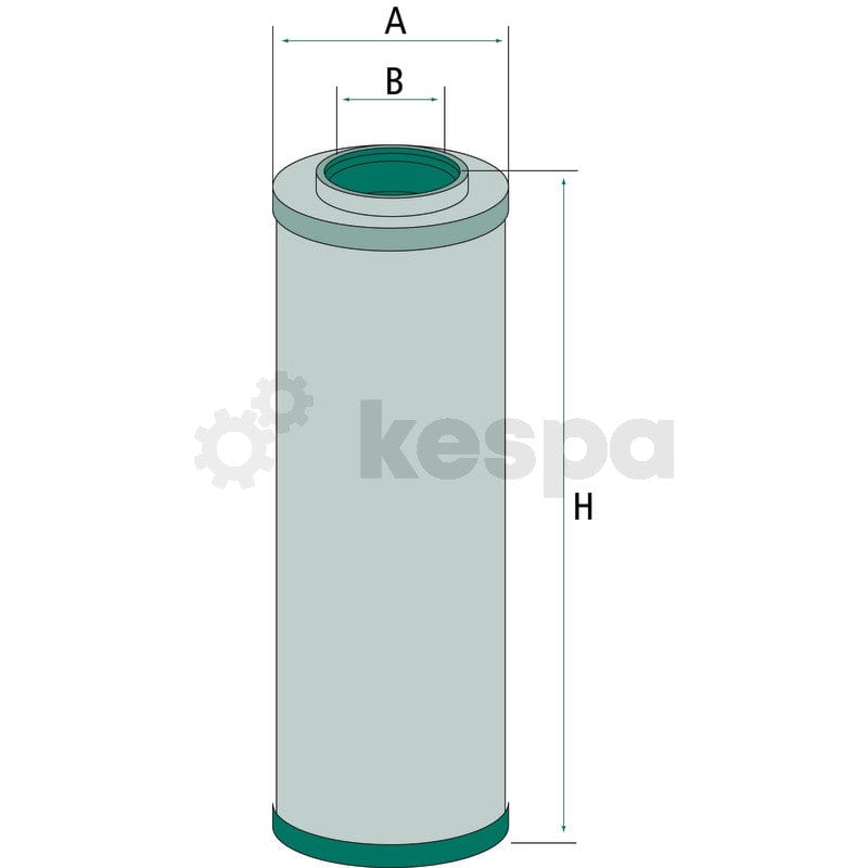 Hydraulik- / transmissionsoljefilter HD57.4  av  Kespa AB Hydraulik- / transmissionsoljefilter 6824