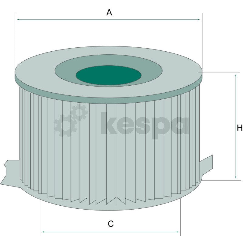 Hyttfilter CU1738  av  Kespa AB Hyttfilter 7093