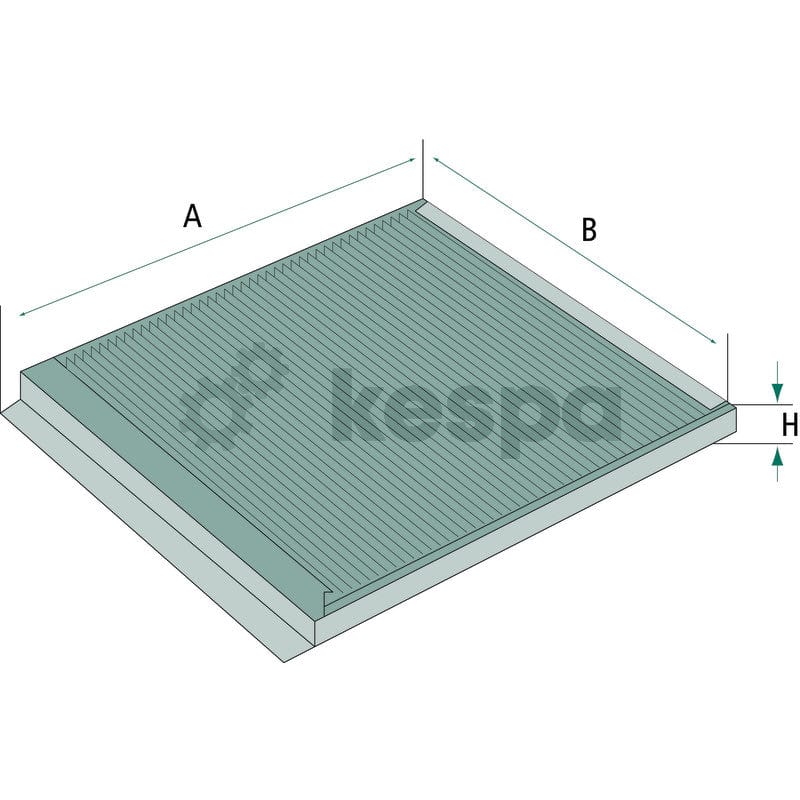 Hyttfilter CU2225  av  Kespa AB Hyttfilter 7097