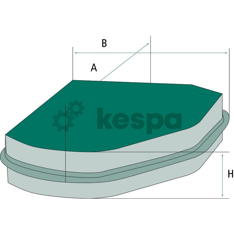 Hyttfilter CU2897  av  Kespa AB Hyttfilter 7105