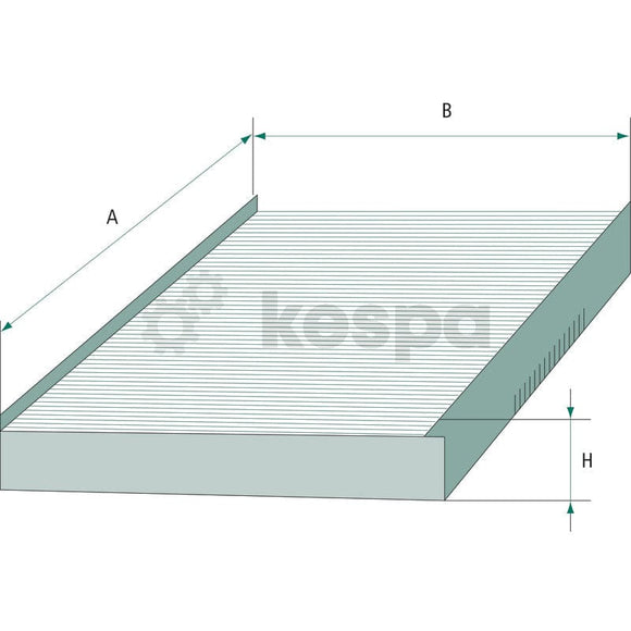 Hyttfilter CU3869  av  Kespa AB Hyttfilter 7117